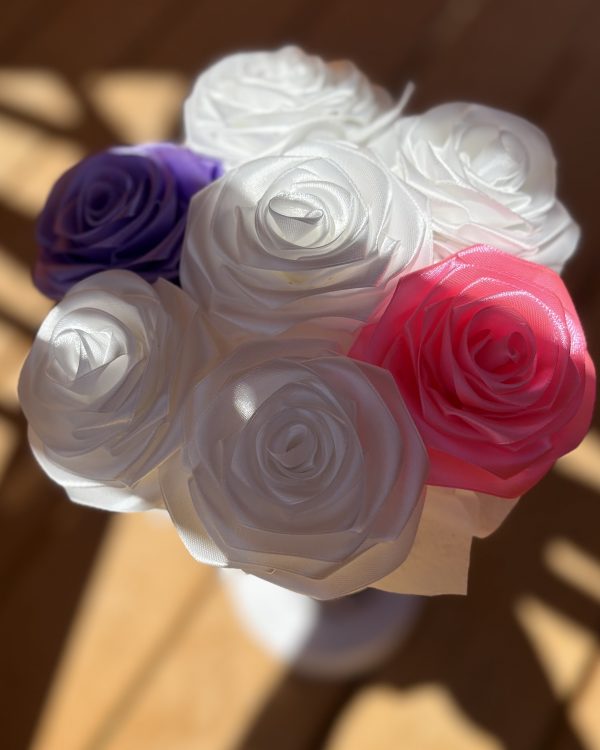 Personalized Cup Bouquet — Eternal Roses — view 2